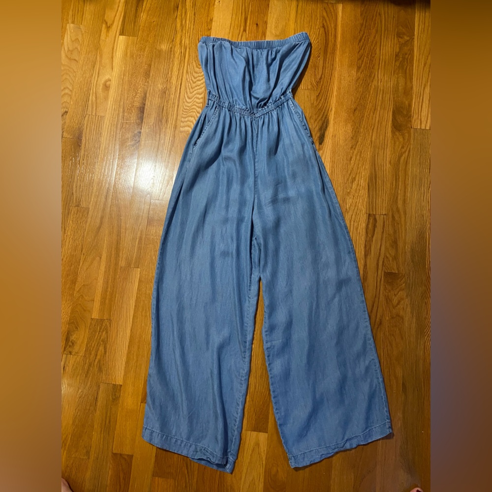 Strapless Jean Jumper